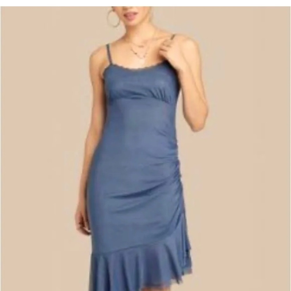 Wild Fable Blue Bodycon Dress Nwt